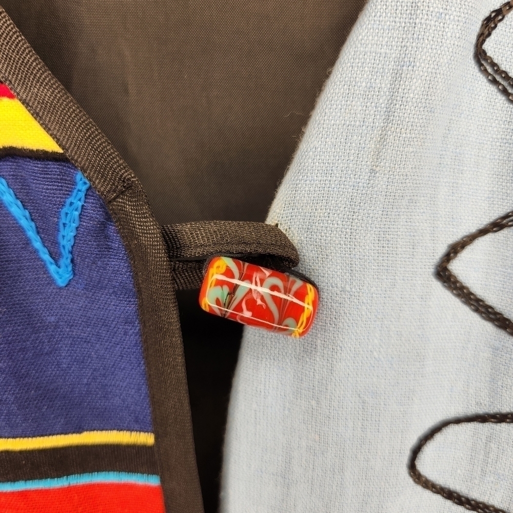 Vintage Embroidered Patchwork Lightweight Kimono … - image 4